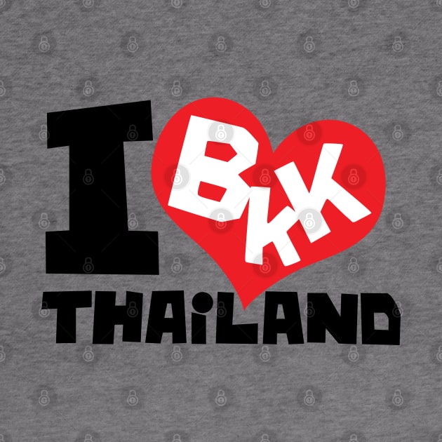 BKK I Love Bangkok by KewaleeTee